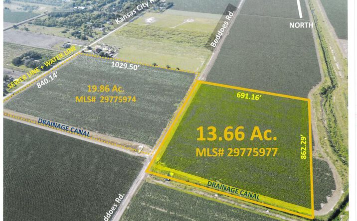 13.66 Ac. S Beddoes Rd., La Feria