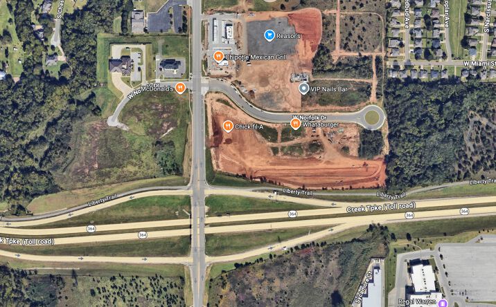 NW/C 145th East Avenue (Aspen) & Creek Turnpike, Broken Arrow