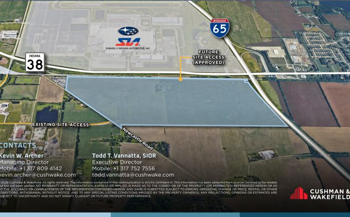 State Road 38E & New Castle Road, Lafayette