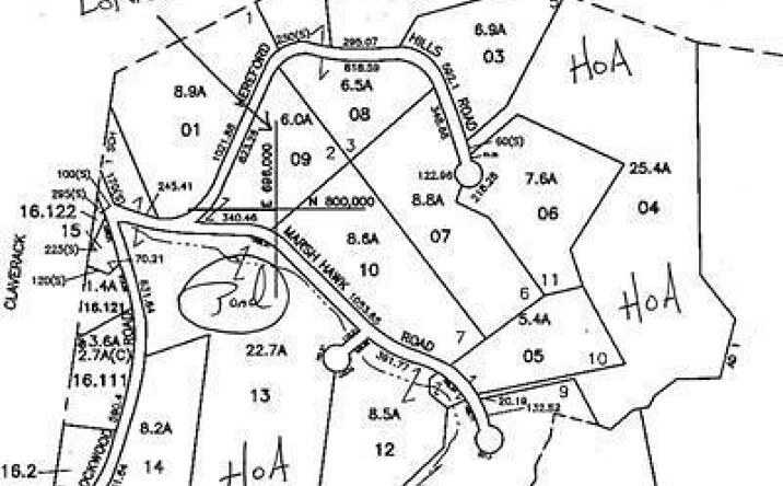 Hereford Hills Road, Hillsdale