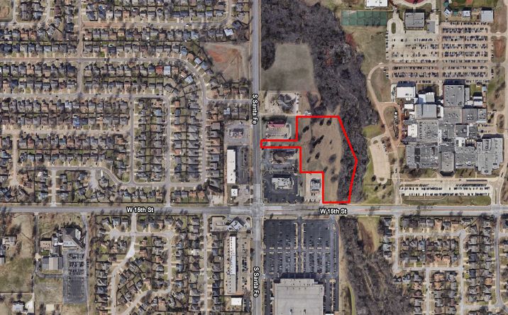 South Santa Fe Avenue and W. 15th Street, Edmond