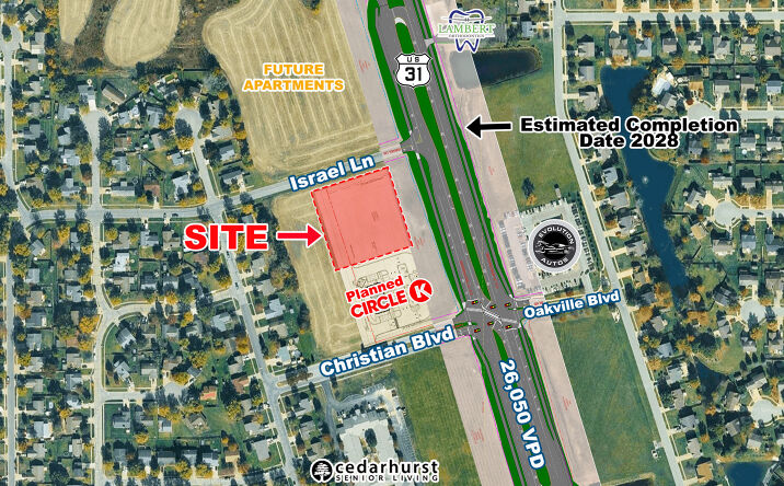 SWC of US 31 & Israel Lane, Franklin