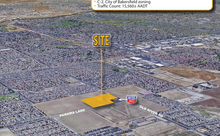 NWC Panama Lane & Old River Road, Bakersfield