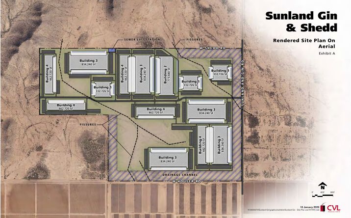 Sunland Gin Road & Shedd Road, Eloy
