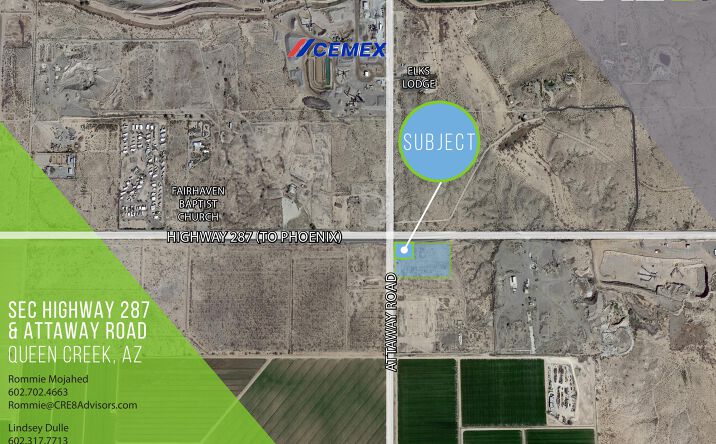SEC Highway 287 & Attaway Road, Coolidge