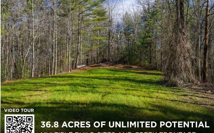 36.8 AC Pleasant Oak Trail, Ellijay