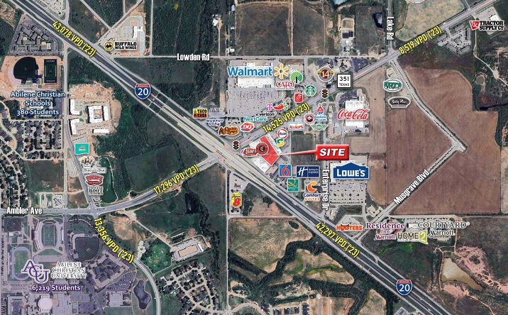 NEQ of I-20 & TX-351, Abilene