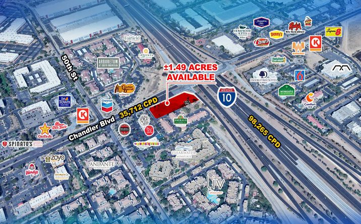 Chandler Blvd & Interstate 10, Phoenix
