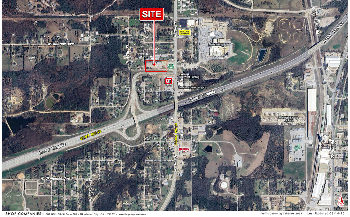 NWQ Turner Turnpike & N 9th Street, Sapulpa