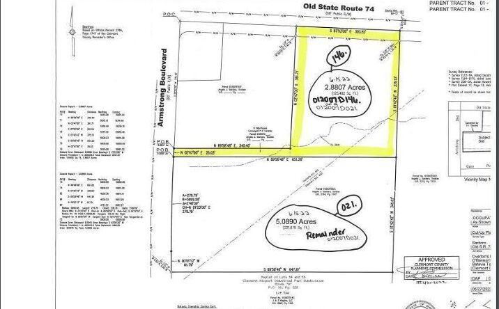 2.88 Old St Rt 74, Batavia Twp