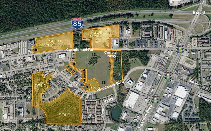Carmichael Road, Woodmere Blvd., Central Pkwy., Montgomery