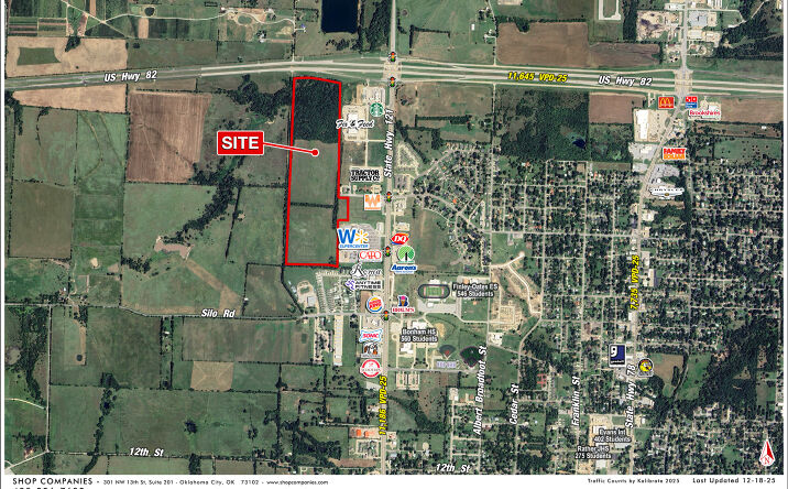 SWQ US 82 & HWY 121, Bonham