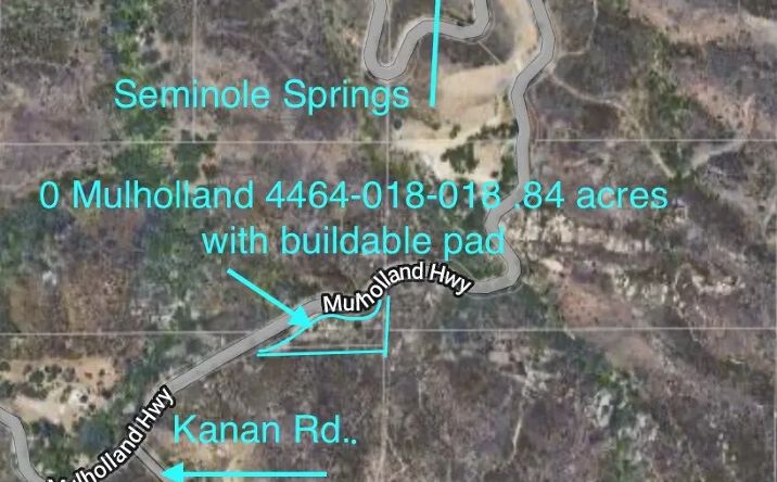 Mulholland Hwy Apn: 4464-018-018, Agoura