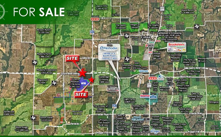 FM-428 & McNabb Dr, Legacy Dr & Punk Carter Pkwy, Celina