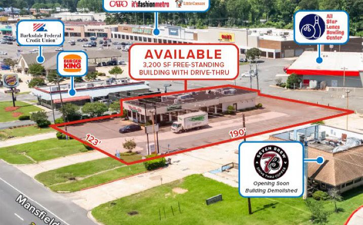 9126 Mansfield Road, Shreveport