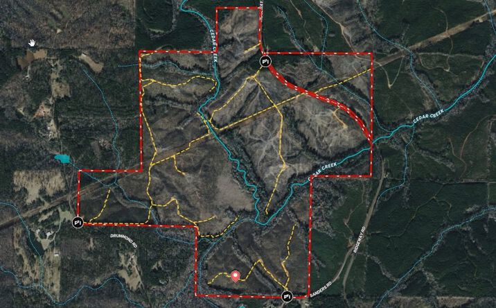 715+/- ac Ridgeway Road, Franklin