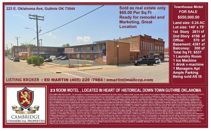223 E. Oklahoma Ave, Guthrie