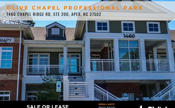 1460 Chapel Ridge Rd, Ste 200, Apex